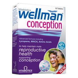 Vitabiotic Wellman Conception 30 Tablets Sale