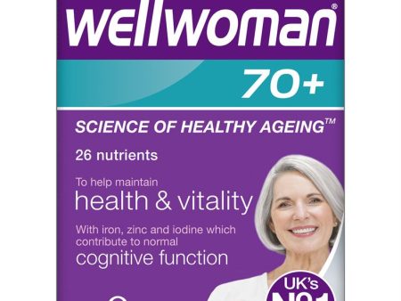 Vitabiotic WELLWOMAN 70+ 30 TABS Online now