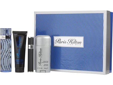 Paris Hilton EDT Gift Set for Men (4PC) Online Hot Sale