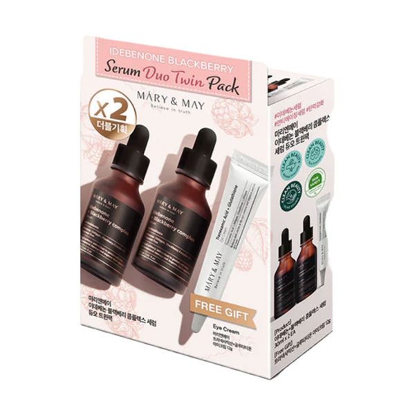 Idebenone + Blackberry Serum Duo Twin Pack Cheap