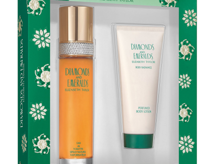 Diamonds and Emeralds Gift Set (2PC) Sale