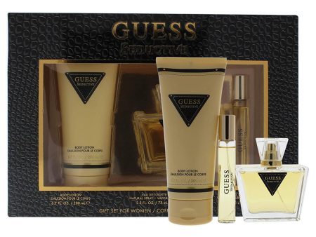 Guess Seductive for Women EDT Gift Set (3PC) Supply