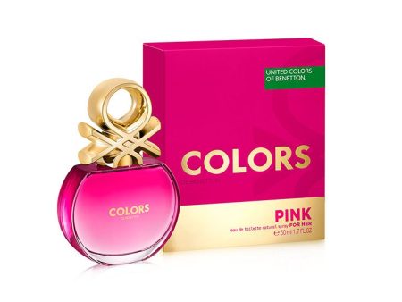 Benetton Colors Pink EDT for Women Hot on Sale